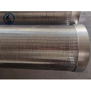 12" Stainless Steel Johnson Wedge Wire Screens For Water Well Application
