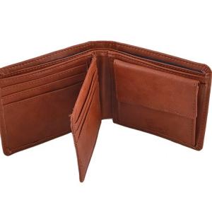 ROHS RFID Credit Card Holder Wallet , 11.5x9.5CM BM Personalized Mens Leather Wallet