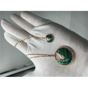 Malachite High End Custom Jewelry Amulette De  Necklace For Women