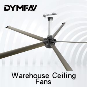 7.1m 1.5kw Warehouse Ceiling Fans High Efficiency HVLS Extra Large Ceiling Fans
