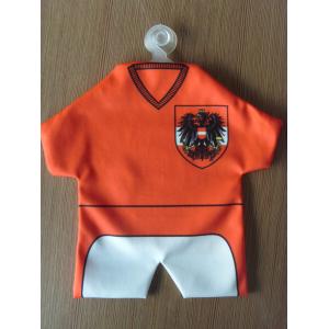 Special Souvenir Jersey Towel , Promotional Gift Football Jersey Mini Towel