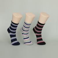 China Anti - Bacterial Men's Athletic Ankle Socks , Nylon / Spandex Running Ankle Socks on sale