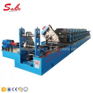 China High Speed Hat Roll Forming Machine / Roll Forming Equipment For Solar Stands supplier