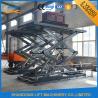 China 8T Electrical Hydraulic Scissor Heavy Duty Lift Tables Elevating Platform With Jack Lift wholesale