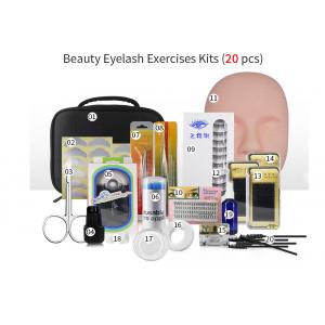 Factory Price Eyelashes Extension Practice Exercise Set, Professional Head Model Lip Makeup Eyelash Grafting