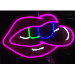 China Custom neon sign fashion trend spectacles store shopping mall magnificent displays of illuminated signs supplier