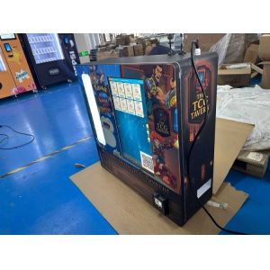 China Compact Wall-Mounted Smart Fridge Vending Machine with 21.5 Inch Touch Screen and Android 11.1 OS wholesale