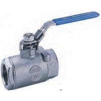China Screwed End 1500WOG Stainless Steel Ball Valve With Locking Device on sale