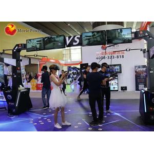 High Revenue Shooting Vr Walking Platform For Shopping Mall / Park