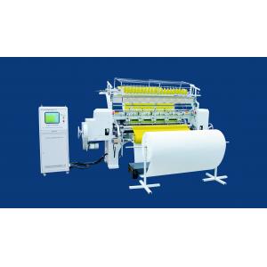 China Multicolor Duvet Quilting Machine 64 Inch Adjustable Roller Active Feeding System supplier