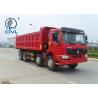 China New 12 Wheels Tipper Truck 371HP euro II engine LHD 40tons loading 20-30CBM Heavy Duty Dump Truck CVZZ3317N3567 wholesale