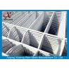 Convenient Installation Welded Wire Mesh Sheets , Pure White 3D Wire Mesh Fence