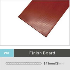 China Environmental Plastic Wood Planks 148mm x 8mm For Exterior Terrace supplier