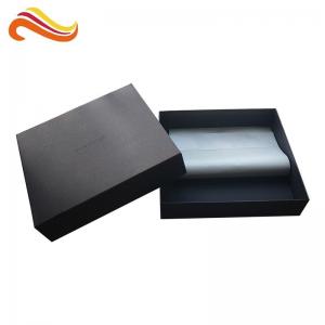 China Tissue Paper Recycled Packaging Box , Handmade Cardboard Gift Box With Lid supplier