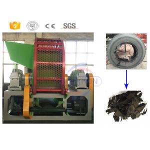 China Factory price high capacity waste tyre used tire shredder machine for sale supplier