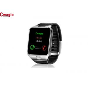 Cmagic Mens Bluetooth Smartphone Watch , Digital Smart Calling Watch With Blood Pressure Test Heart Rate DZ09