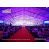 China 1000 People Waterproof Outdoor Party Tents With Aluminum Alloy 6061 / T6 Frame wholesale