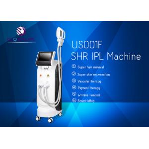 China Salon IPL OPT SHR IPL Machine , Medical Laser Hair Removal Machines Aluminum Alloy Case supplier
