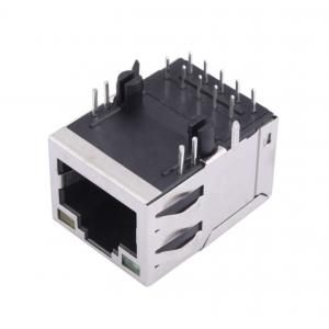LED Magnetic Rj45 Connector EMI With Shield Boot