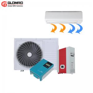 China 18000BTU Home Solar Powered Air Conditioner 1.5 Ton Rotary Compressor Wall Mounted 100% Off Grid supplier