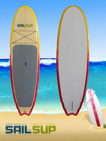 Bamboo stand up paddle board/sup paddle board/fiber glass sup/EPS paddle board/cheap paddle board
