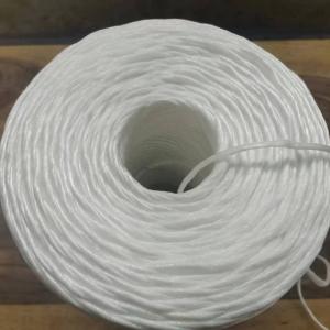 7.6g/m 9kg/roll  White Polypropylene Hay Grass Baler Twine High Tenacity