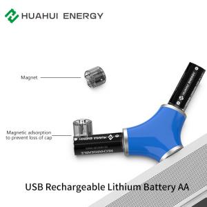 China Customized Rechargeable USB Battery , AA 02 1.5v Type C Double Aa Rechargeable Battery supplier