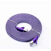 China CAT6A Ethernet Cable Color With In Purple And White/ Green/ Yellow/White/Black on sale