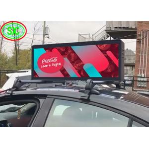 China P6 HD Full Color LED Car roof LED Sign Display Screen wifi 4g 3g remote control supplier