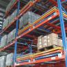 China Customizable Industrial Push Back Pallet Rack 500-5000kg For Intensive Storage System wholesale