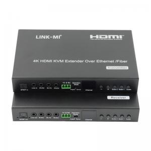 120m AV 4K HDMI Extender Over IP 60M USB KVM Extender Over Fiber
