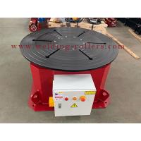 China Rotary Horizontal Welding Positioner / Welding Positioner Turntable Fast Rotation Speed on sale