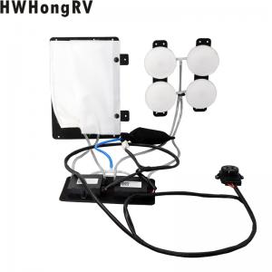 RV 4-ways pneumatic air bladder back lumbar support massage system car seat air lumbar support massage