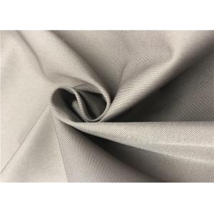 China 2/1 Twill Coated Polyester Fabric Cold Proof Anti Friction For Jacket / Winter Coat supplier