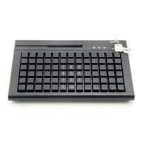 China 78 Keys  Cherry MX Membrane POS Programmable Keyboard With Swipe Card Reader on sale