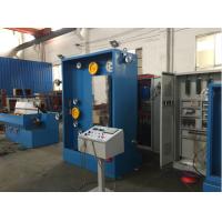 China Blue Intermediate Wire Drawing Machine , Wire Making Machine With Online Annealing on sale
