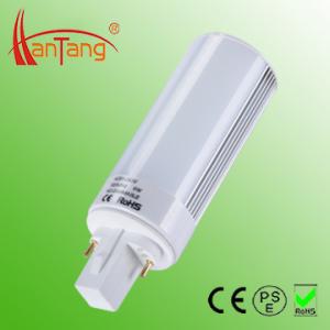 China High Power 8W LED G24 Light E27 Base With Milky Lens AC85 ~ 265V supplier
