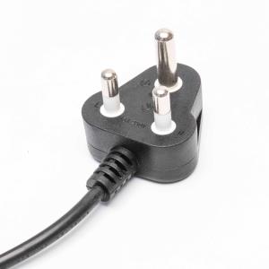China 110V - 240V Black Power Cord With 1m 1.5m 1.8m 2m Meters And UL Certification wholesale