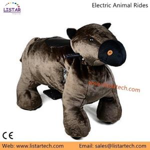 plush riding animals bicycle led animal walking animal rides with wheels