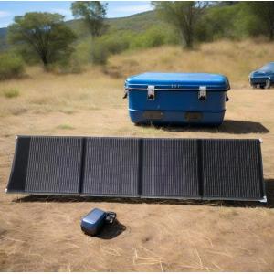 China Outdoor Mono ETFE Solar Panel 4 Fold 200W Waterproof Lightweight with MC4 Cable for Wholesale and OEM Use wholesale