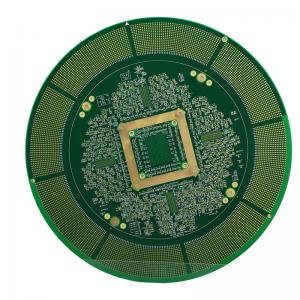 High Density Interconnect High Layer PCB 0.1mm Min Solder Mask Clearance