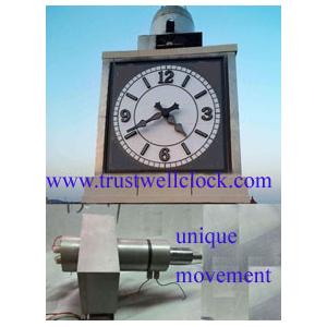 China GPS based three 3 faces school building wall clocks,movement for three 3 face clocks-GOOD CLOCK YANTAI)TRUST-WELL CO LTD supplier