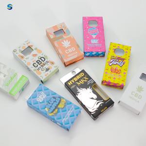 China Custom Logo Printing Vape Packaging E-Liquid Paper Cardboard Display Box supplier