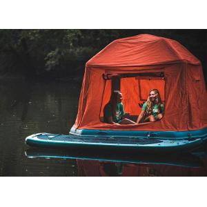 En71 ASTM Advertising Inflatable Tent On Lake Customized Logo Printing