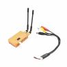 China 高性能 1.2Ghz 8W LOS UAV / FPV 無線ビデオ送信機とドローンの受信機 プライベートモールド 6チャンネル wholesale