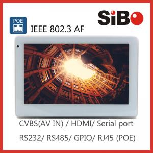 China Building Automation 7 Android Tablet PC Support POE RS485 Wall Mount supplier