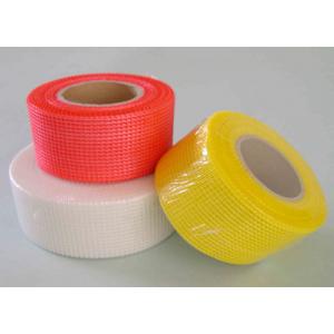 China Self Adhesive Fiberglass Mesh Tape , Thin Wire Mesh For Joint Reinforcement supplier
