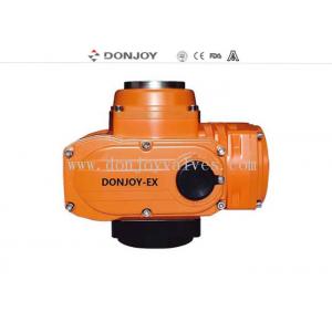 China DC24V Small Electronic Rotary Valve  Explosion Proof EXD II BT4 Electric Actuator supplier
