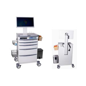 China Height Adjustable Self-Powered Medical Trolley Upscale Medical Laptop CPU Cart  (ALS-WT05) supplier