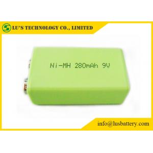 China 9V 280mah Prismatic Nimh Battery 6F22 9v Battery nimh rechargeable battery 9v supplier